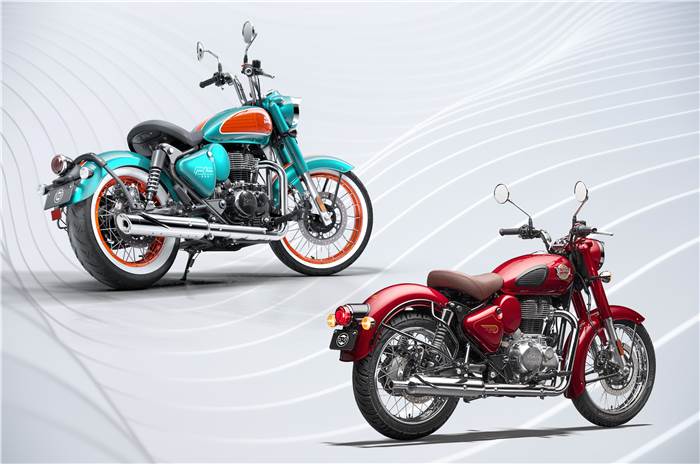 Royal Enfield Classic 350, Goan Classic 350, price, weight, colors compared